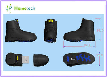 Karet 2GB 4GB Disesuaikan Usb Flash Drive Berbentuk Sepatu untuk siswa, ubber Plastik PVC usb flash drive 8gb / 16gb / 2gb 4g